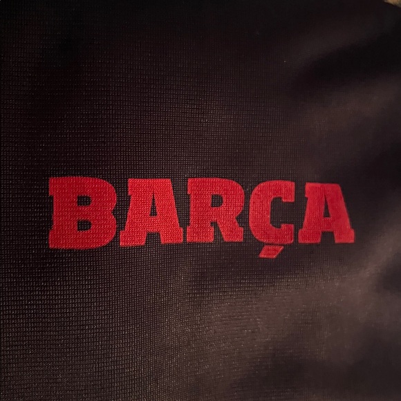 FC Barcelona Full Zip Track Navy Blue Jacket - Picture 6 of 15